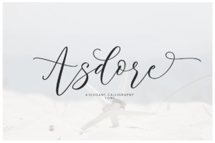 Asdore: A Script Font That Elevates Your Web Design