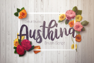 Austhina: A Beautiful Brush Script for Digital Design