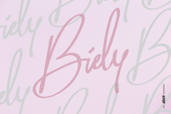 Biely: A Script Font That Adds Personality to Your Web Design