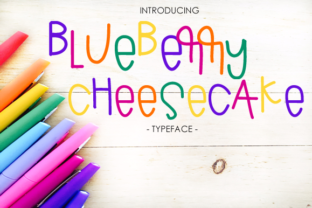 Blueberry Cheesecake: A Script Font for Handmade Crafters