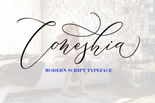 Coneshia: A Script Font for Elegance and Brand Impact