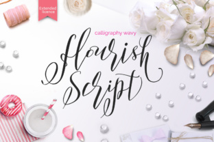 Flourish: A Script Font for Editorial Elegance