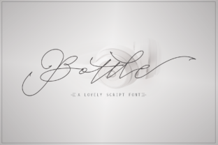 Font Choice That Speaks Volumes: The Bottle Script