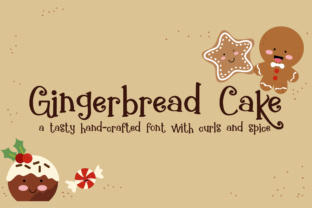 Gingerbread Cake: A Warm Script Font for Editorial Design