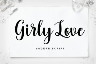 Girly Love: A Script Font for Modern Web Design