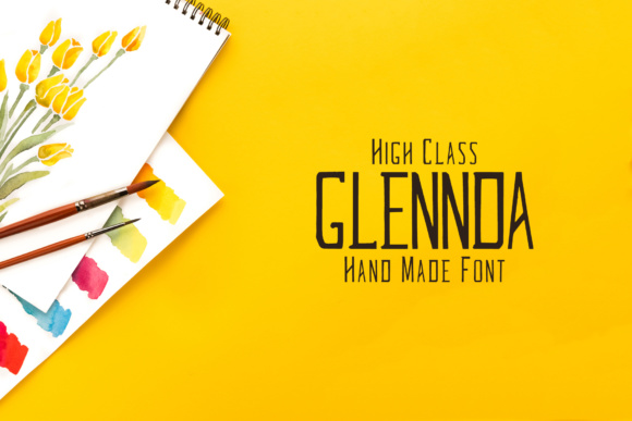 Glennda Family: A Handwritten Font for Minimalist Branding