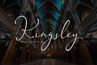 Kingsley: A Script Font for Modern Web Design