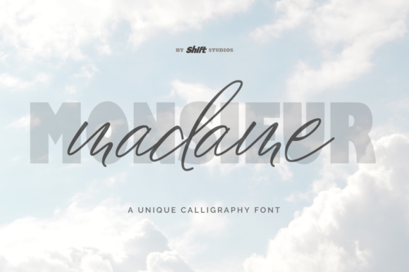 Madame: The Script Font That Elevates Your Brand’s Visual Story