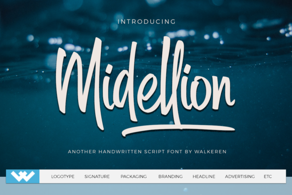 Midellion: A Script Font That Elevates Web Design