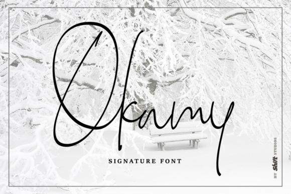 Okamy: A Script Font That Adds Personality to Your Web Design