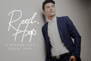 Reed Hop: A Fresh Handwritten Script for Branding Projects