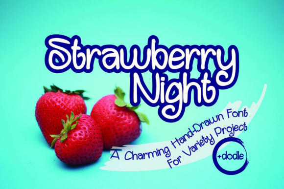 Strawberry Night: A Versatile Script Font for Web Design