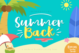 Summer Back: The Font That Elevates Your Brand