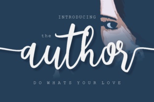 The Author: A Script Typeface for Personalized Branding