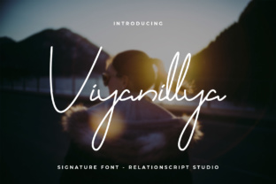 Viyanillya: A Script Font with Soul for Branding and Design