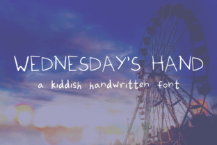 Wednesday: A Versatile Script Font for Creative Crafters